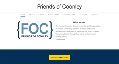 Desktop Screenshot of friendsofcoonley.org